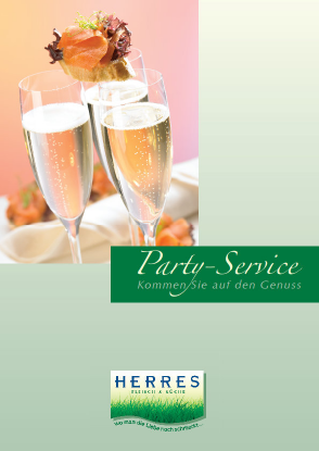 Partyservice Katalog